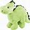 Green Dinosaur Dog Toy