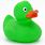 Green Duck Toy