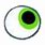 Green Eye Emoji