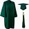 Green Graduation Gown
