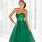 Green Long Prom Dress