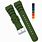 Green Silicone Watch Strap