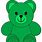Green Teddy Bear Clip Art