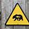 Grizzly Bear Funny Sign