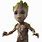 Groot White Background
