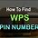 HP ENVY Printer WPS Pin Location