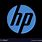 HP Laptop with Logo On Screen