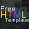 HTML Code Web Page Templates
