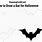 Halloween Bat Sketch