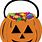 Halloween Candy Bowl Cartoon