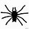 Halloween Spider Stencil