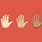 Hand. Emoji Skin Tone