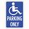 Handicap Sign for Car