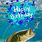Happy Birthday Fishing Wishes