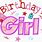 Happy Birthday Girl Clip Art Free