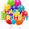 Happy Birthday On Balloons