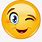 Happy Face Wink Emoji