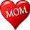 Happy Mother's Day Heart Clip Art