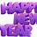 Happy New Year Pink and Purple
