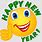 Happy New Year Smiley Face Clip Art