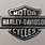 Harley Emblems Metal Stick On