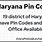 Haryana Pin Code