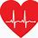 Heart EKG Clip Art