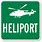 Heliport Sign