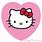 Hello Kitty Heart Face