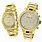 His and Hers Gold Watches