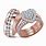 His and Hers Trio Wedding Ring Sets