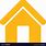 Home Icon Yellow