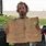 Homeless Guy with Sign