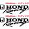 Honda Car Decals Hood