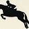 Horse Jumping Silhouette Clip Art