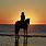 Horseback On Beach
