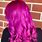 Hot Pink Hair Color