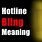Hotline Bling Meaning