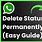 How to Delete Whats App Status From Laptop