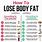How to Lose Lower Body Fat