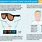 How to Measure Sunglasses Size Chart
