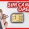 How to Open Sim Card