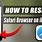 How to Reset Safari