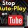 How to Turn Off Autoplay On YouTube
