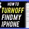 How to Turn Off Find My iPhone From Computer