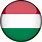 Hungary Flag Round