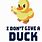 I Don't Give a Duck SVG