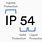 ISO Standard of IP54 Logo
