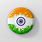 Indian Flag Badge
