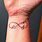 Initial Tattoos On Wrist